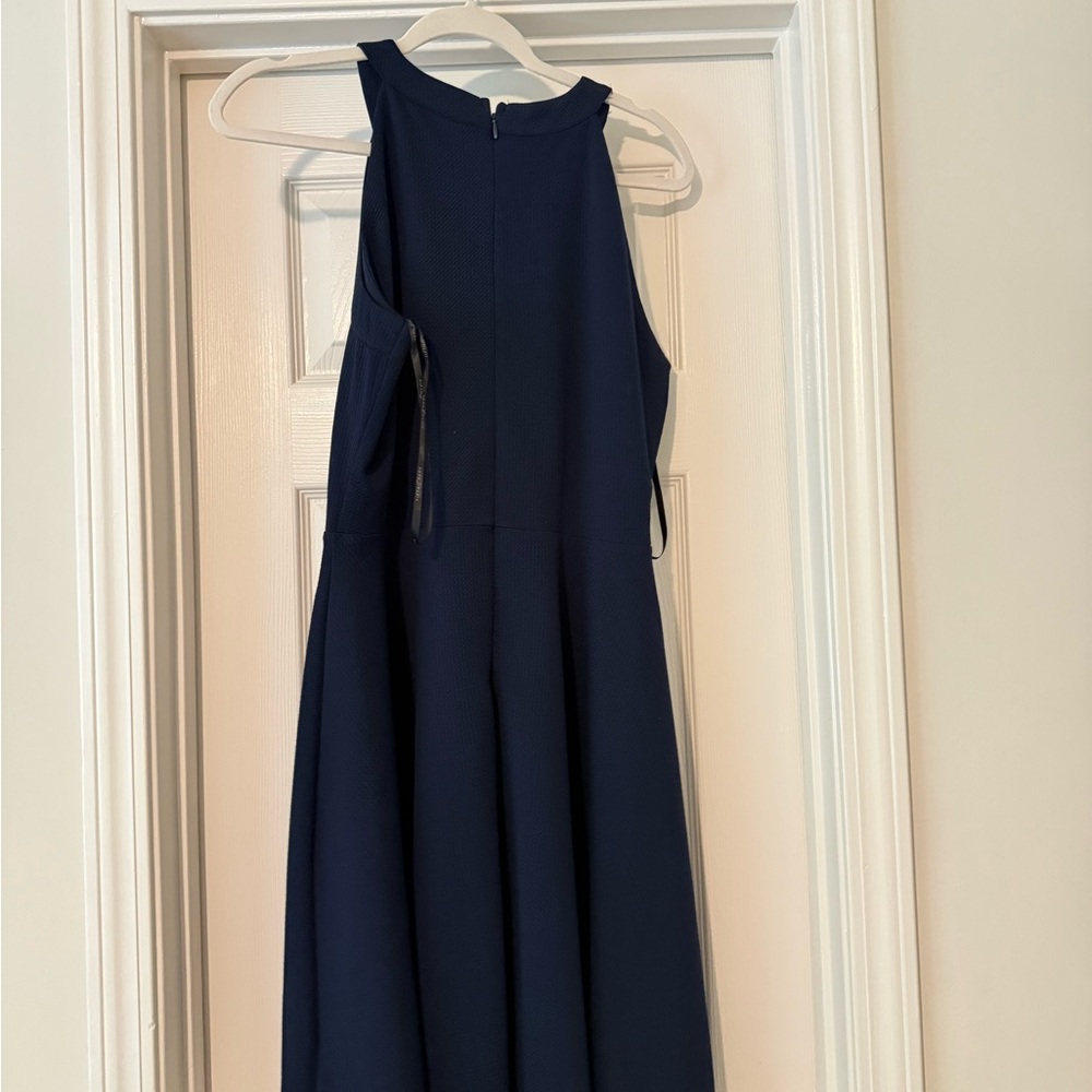 Park & Fifth Navy Blue Halter A-Line Mini Dress - Picture 5 of 5